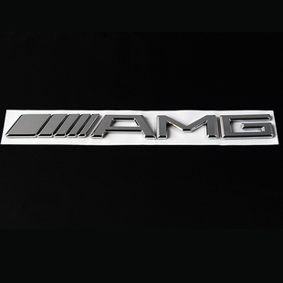 车标amg贴标amg尾盖标amg字牌amg 奔驰c63amg字标amg车标