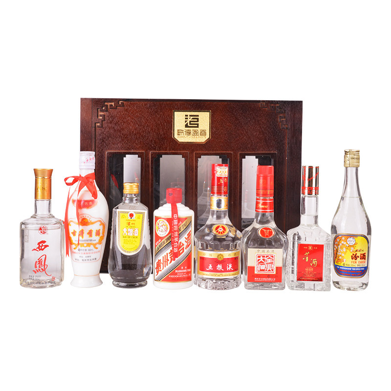 歌德盈香 2002年-2010年 八大名酒套装(高度)配高档木盒