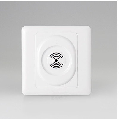 86型声控开关楼道延时感应声光控开关面板led节能三线消防强启