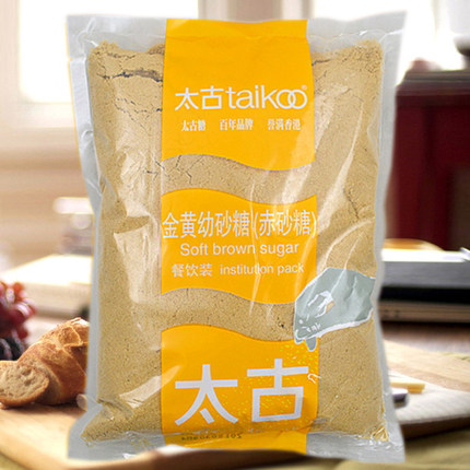 2袋包邮韩国进口黄糖 希杰cj旗下白雪牌黄糖 咖啡用糖 1kg 黄色_8折