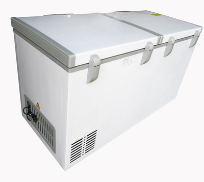 厂家直销17款雪贝娜518升商用大冰柜 卧式商用节能大冷柜冷冻柜