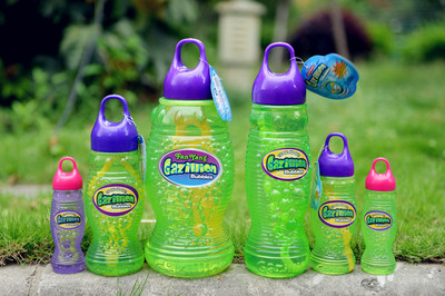 gazillion安全无毒无味 大容量大瓶装泡泡水 郊游必备吹泡泡玩具t