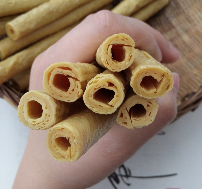 重庆特产豆棒豆筋棍 豆棒棒另售豆皮腐竹豆筋辊 无黑心 2斤包邮