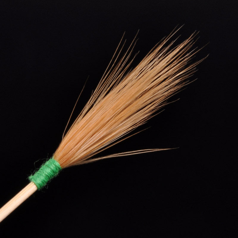 天艺牌纯手工采耳工具白竹柄鸡毛棒鸡毛扫专业掏耳朵师傅用/单根