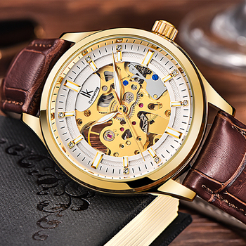 阿帕琦ik手表镂空机械表防水夜光全自动简约时尚潮流休闲男士正品