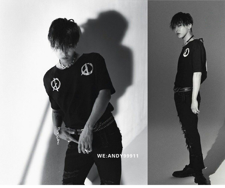 bigbang权志龙gd街拍杂志同款t恤短袖宽松应援打歌衣服男女生夏装