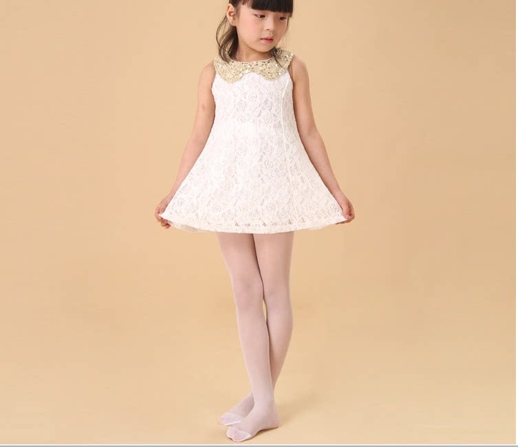 儿童丝袜夏女连裤袜儿童袜子肤色半透明包邮防蚊超薄款大童长袜子