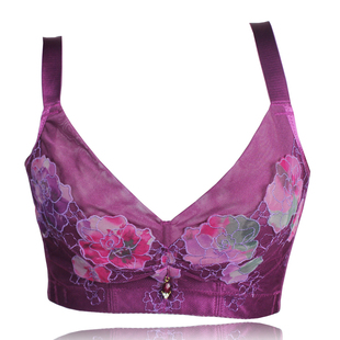 魔素正品34010夏季新款无钢圈薄款透气文胸性感蕾丝侧收女内衣