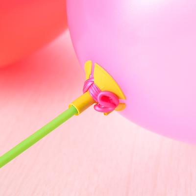 结婚用品气球托杆100个装婚庆创意气球棒支架气球拖杆婚礼手持棒