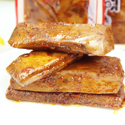【手磨豆干】百味村豆腐干500g小包装q爽 重庆休闲零食小吃 包邮