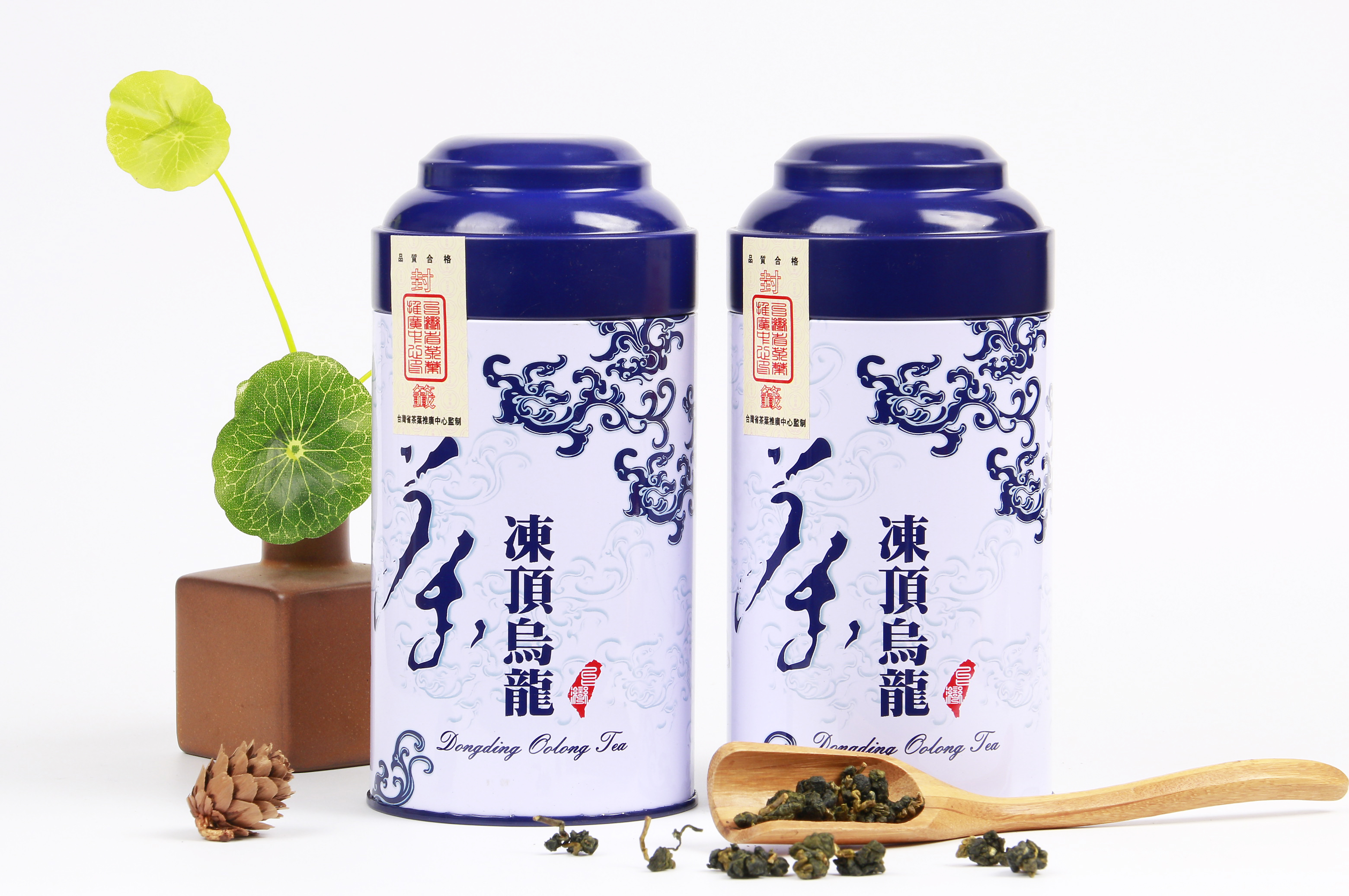 臺灣高山茶 凍頂烏龍茶 原裝進口濃香型正品烏龍茶葉 禮盒裝 新茶