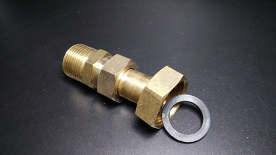 全铜水表接头伸缩接头变径活接加长型内外丝6分变4分1寸转6分活接