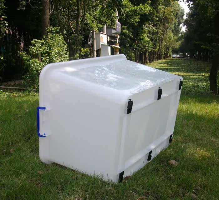 抗冲击加强加厚特大储物箱塑料箱 胶箱 书箱玩具箱货箱