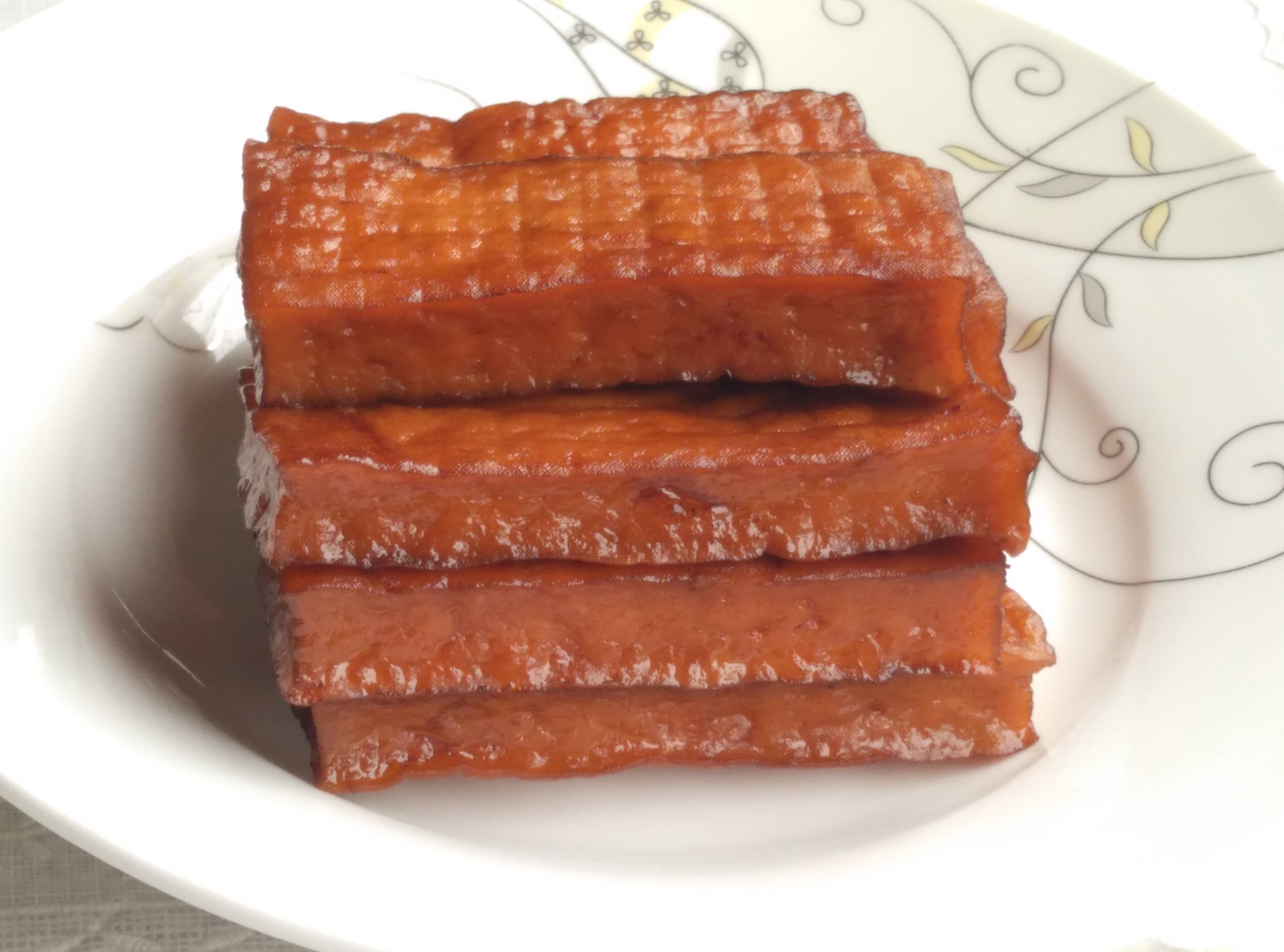 武冈香辣卤豆腐干一包10片/3包包邮/配辣椒油