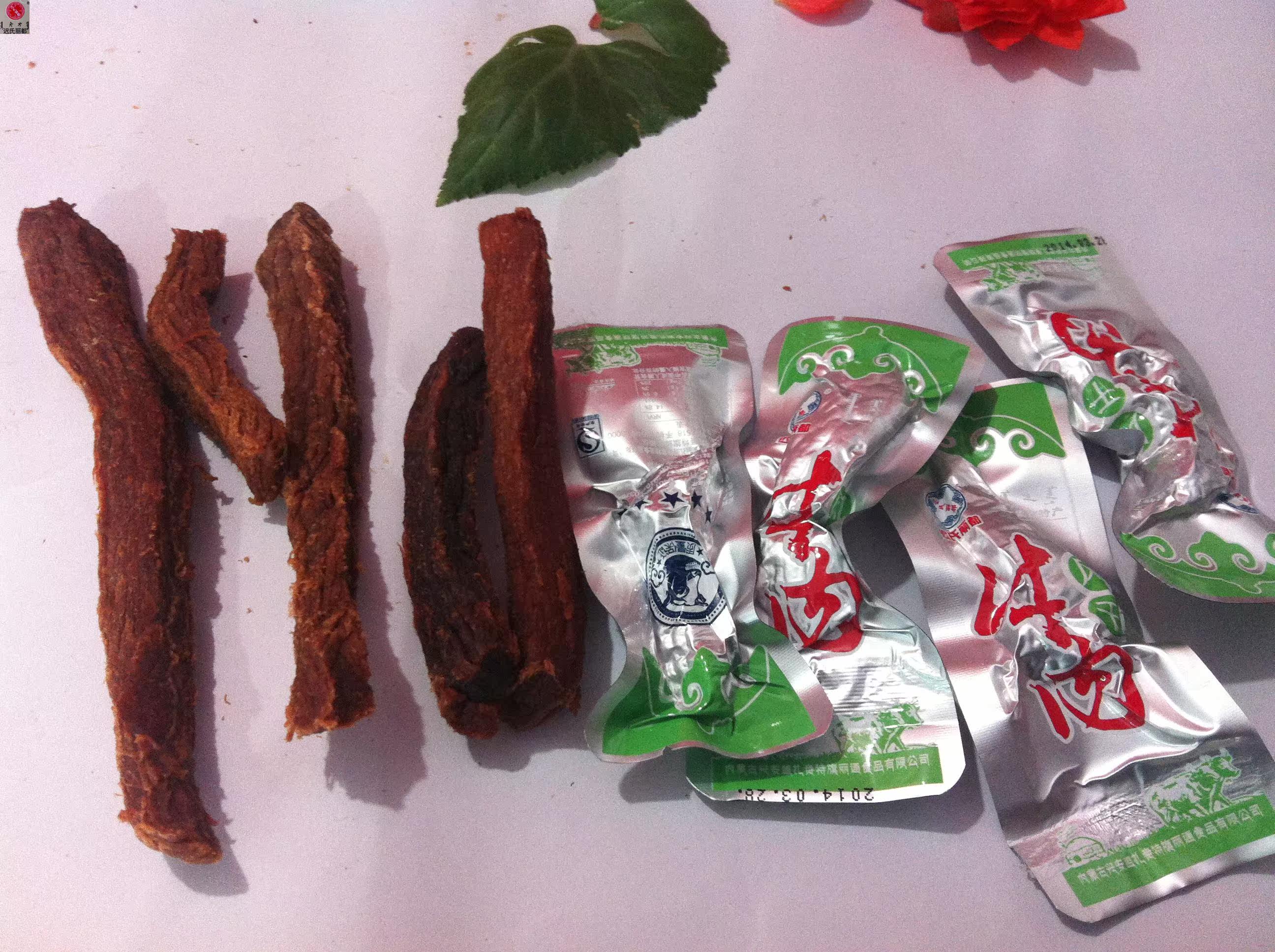 蒙古新娘手撕风干牛肉干迟氏丽都200克4袋包邮内蒙古扎赉特旗特产