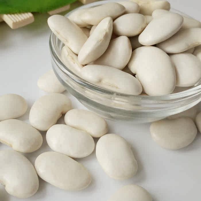 新产大白扁豆 饭豆菜豆 大白豆 面豆 白芸豆 500g