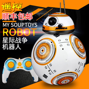 机器人/变形系列 > 正版大战星球bb--8机器人智能球形遥控玩具大战