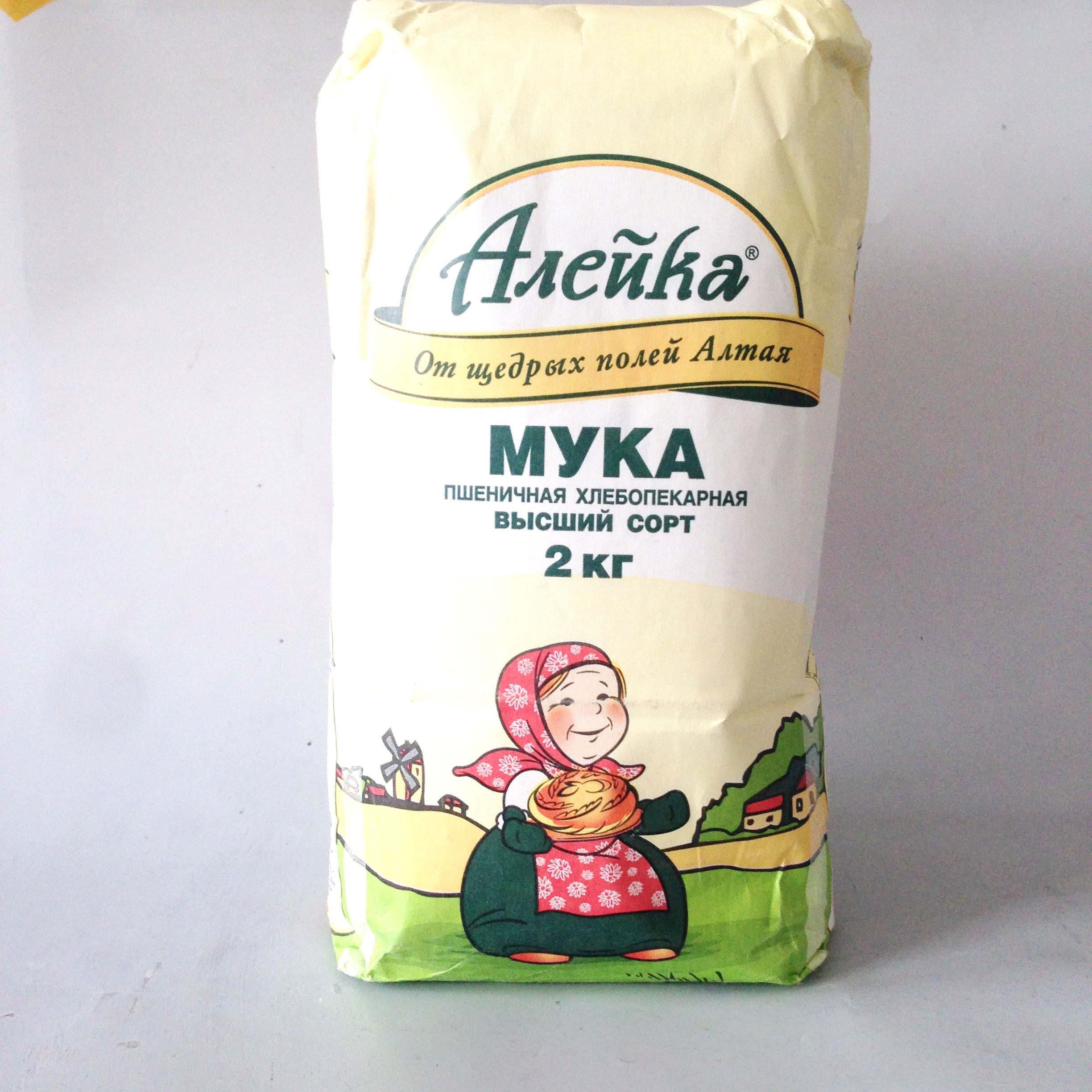 俄罗斯原装进口艾力克小麦粉优质饺子粉披萨面包粉 面粉烘培原料