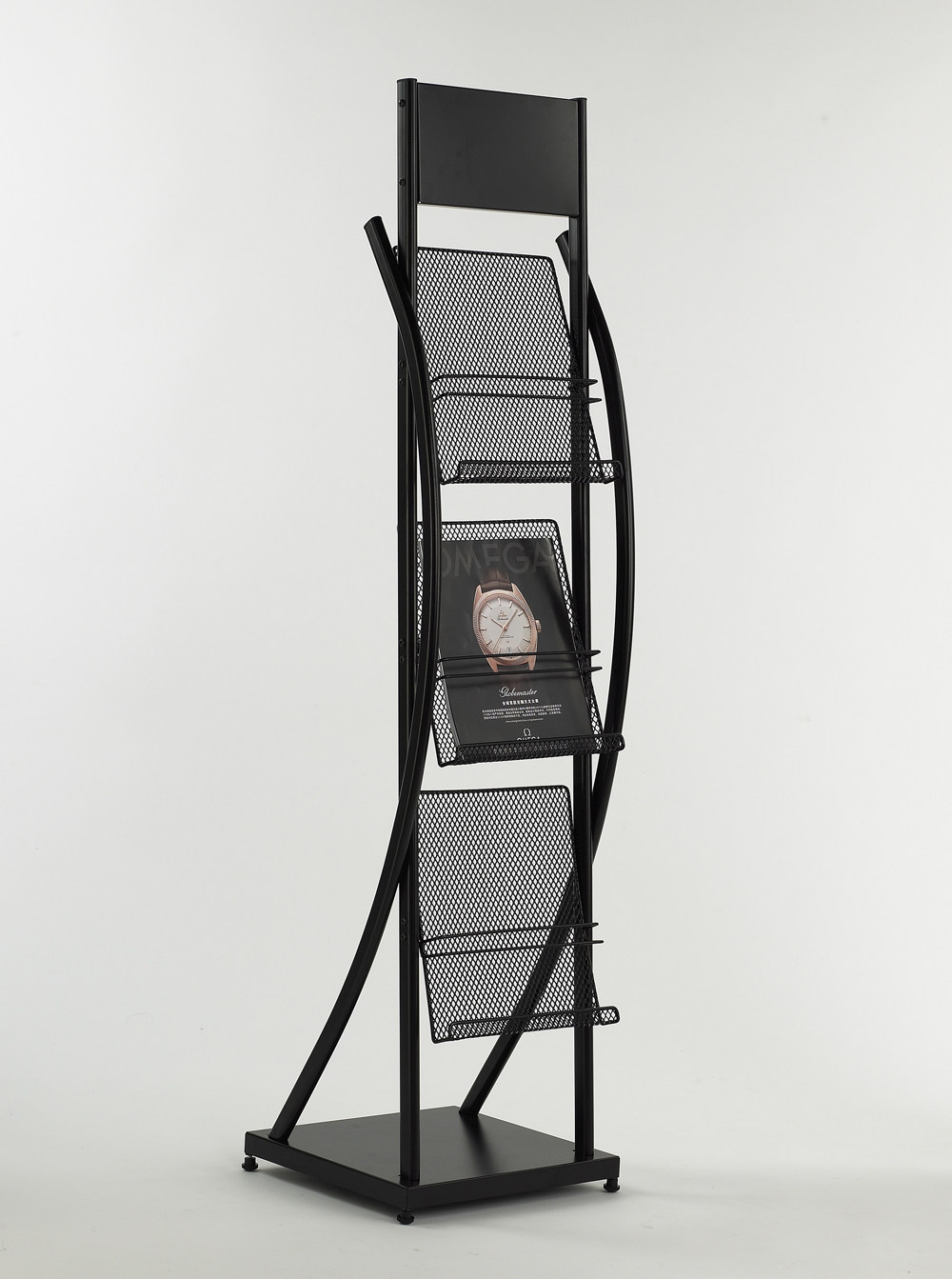 应豪正品 杂志架资料架报刊架书刊架期刊架宣传架展示架yh2035黑