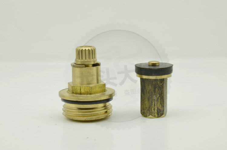慢开水龙头阀芯配件 老式铸铁龙头阀芯 内芯 铁塞仔