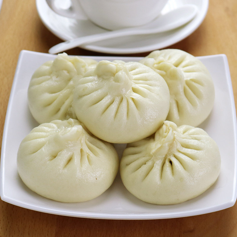 扬州特色包子 三和四美三丁包300g/6个 早餐包子 肉包子