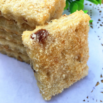 纯素饼干零食手工千层酥多口味饼干无蛋无奶素食小糕点散装500克