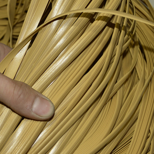 材料 塑料仿藤pe塑料仿藤条编织材料 茶几修补材料 阳台椅子 圆扁胶条