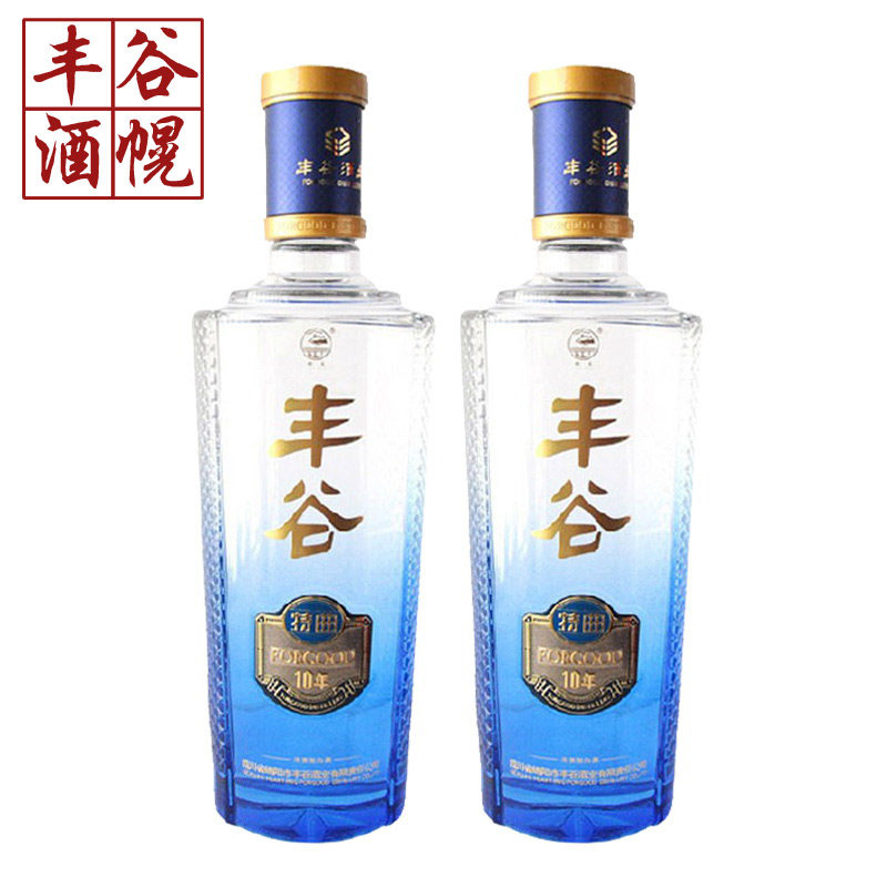 丰谷喜酒52度500ml 四川国产白酒特价浓香型 高度白酒礼盒装