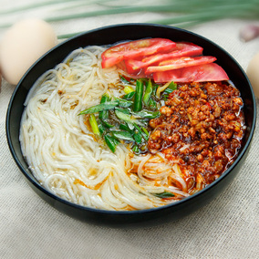 云南特产 德宏方便饵丝 软糯不黏牙 特色小吃刘佳宽饵丝500g*2袋