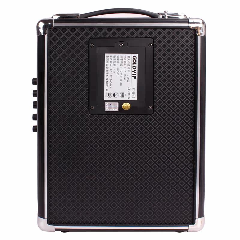 199包邮户外音响移动广场舞充电晨练大功率音箱goldyip/金业 9156