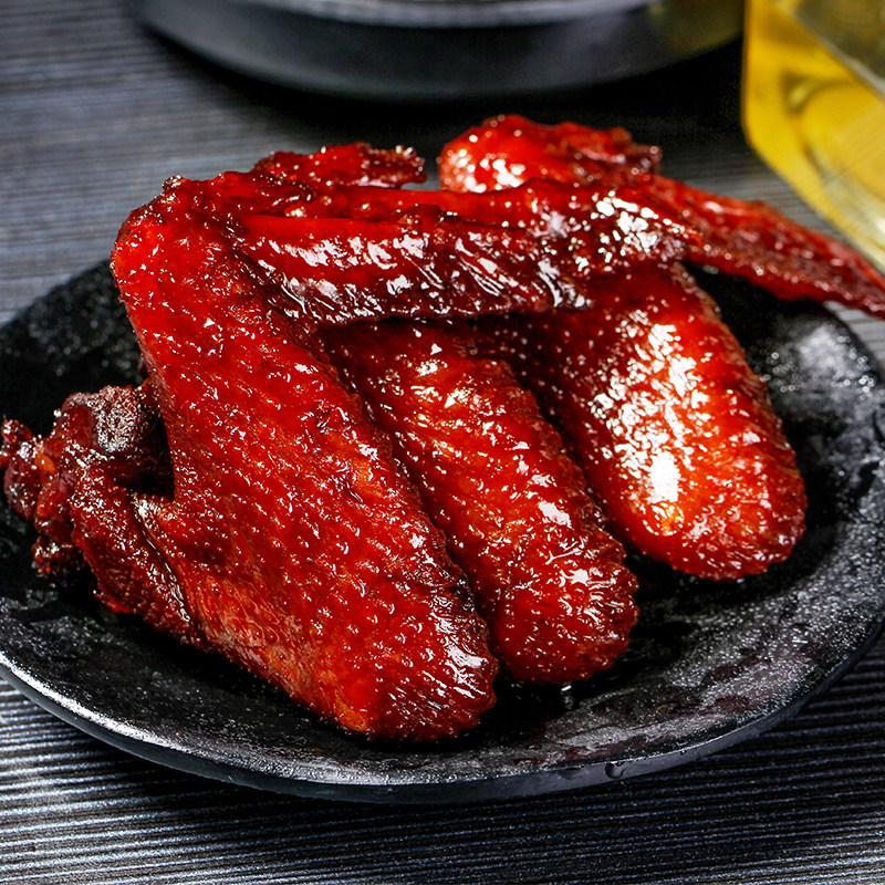 卤弟福鼎正宗蜜汁鸡翅特色小吃包邮 办公室休闲零食翅膀