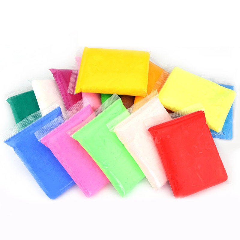 超轻粘土盒装彩泥36色软陶泥 24色彩泥粘土无毒太空泥儿童套餐