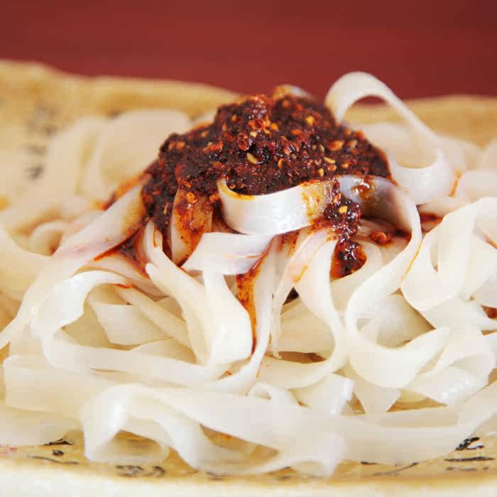 肖四弟陕西宝鸡岐山擀面皮 正宗西安小吃凉皮 特产真空速食擀面皮