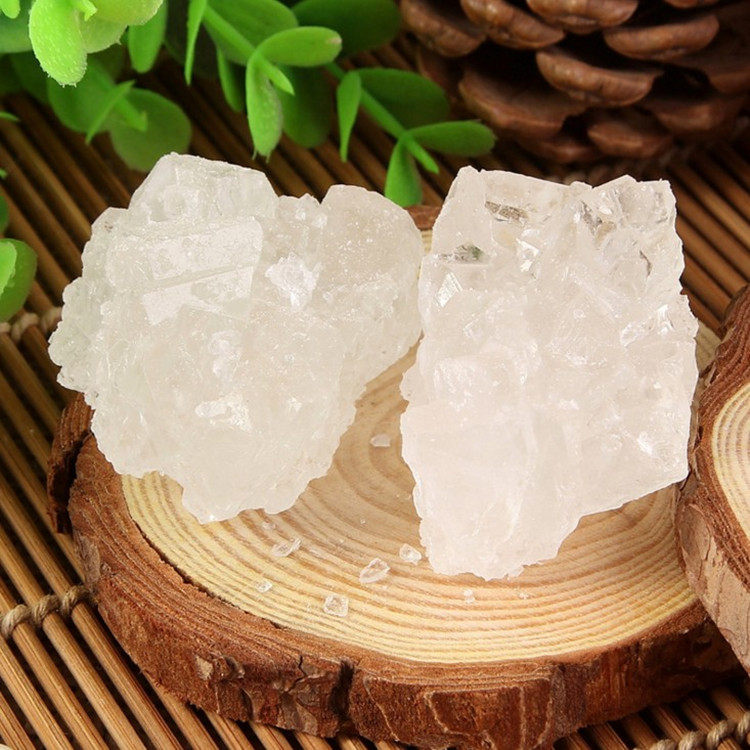 多晶白冰糖500g袋 天然冰糖块老冰糖片土冰糖散装免包邮