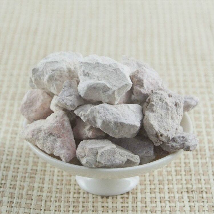 中药材 天然 精选 无硫 白石脂 高岭土 白符 白陶土 500克 包邮