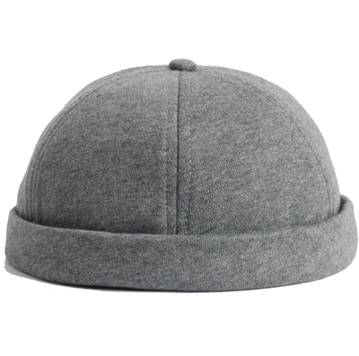 春秋纯棉无檐可调节瓜皮帽地主帽男女士个性帽子男春秋休亲帽子