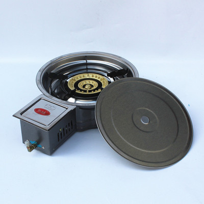 酒店用品韩式火锅炉煤气灶嵌入式火锅煤气炉燃气灶石锅鱼专用灶具