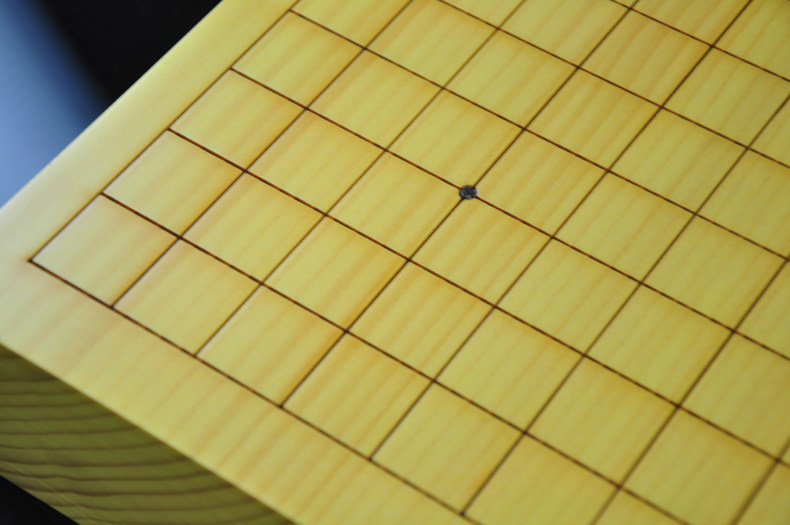 云扁5公分实木新榧围棋棋盘新榧独木盘中式日式整木棋盘比赛
