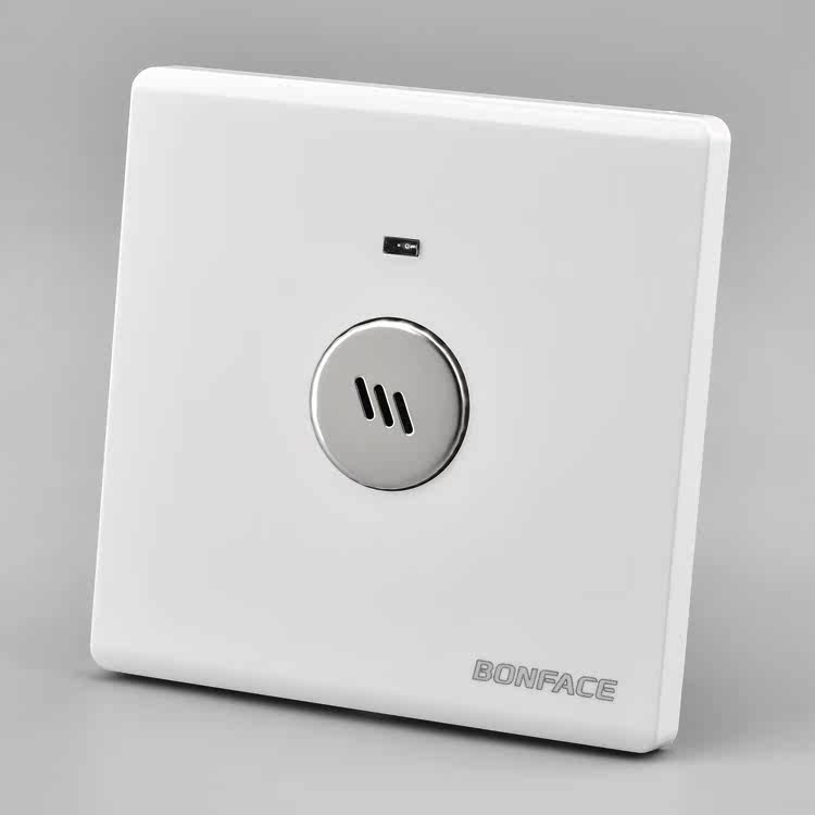 86型墙壁开关插座暗装 声控延时感应开关面板 楼道电灯声控开关