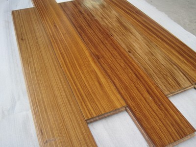 二手地板 旧地板 全实木1.8厚 成色9成新 斑马木大自然 品牌特价