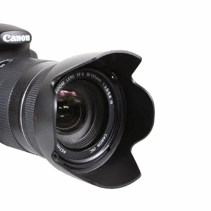 乐图ew-73b遮光罩佳能18-135镜头 6d 7d 70d 600d 700d 相机配件