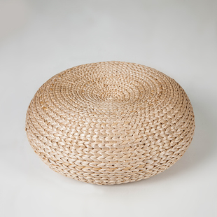 妙意草编蒲团榻榻米坐垫 飘窗垫子 跪拜加厚禅修垫打坐拜佛垫蒲团