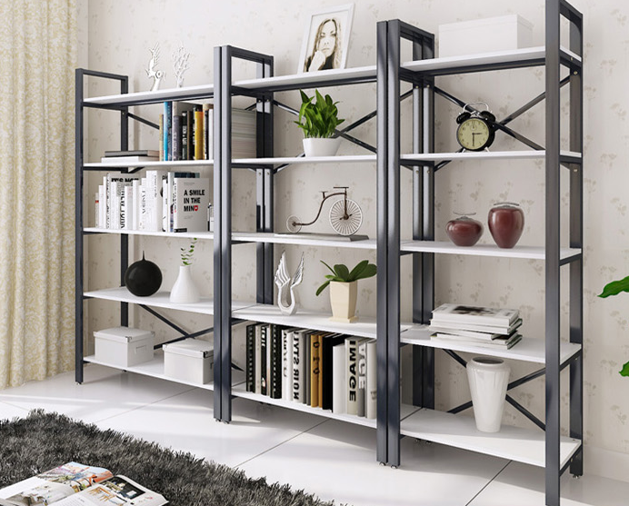 老榆木免漆实木玻璃书茶叶展示立柜中式带锁储置物陈列货架定做