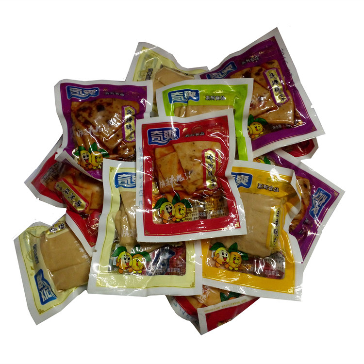 重庆特产 奇爽 豆腐干 小包装豆干 500g川味零食小吃两份包邮
