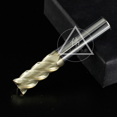 台湾螺旋刃钨钢铣刀4刃 hrc 63度平刀cnc合金数控涂层平底立铣刀