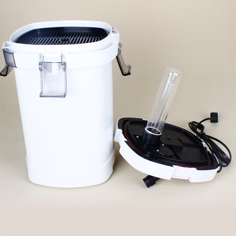 森森鱼缸水族箱过滤器外置过滤桶hw-504b缸外过滤器4层过滤杀菌灯