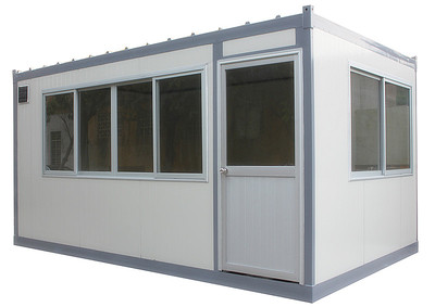 彩钢岩棉夹芯板房活动板房钢化玻璃封阳台露台简易房各种库房促销