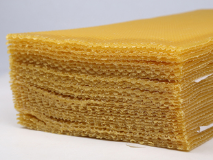 巢础中蜂深房巢础30片蜜蜂巢础中蜂意蜂巢础新款蜂蜡蜂具包邮