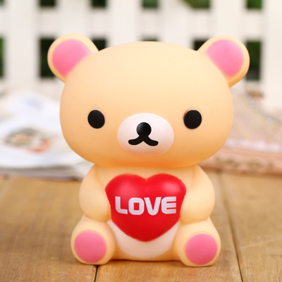 幼儿园生日礼物小礼品分享创意可爱卡通爱心熊存钱罐学生奖品实用