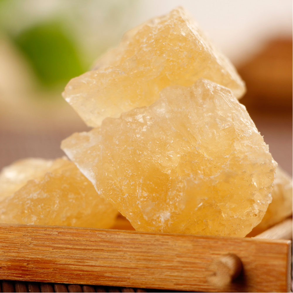 老冰糖 黄冰糖380克 煲糖水专用 纯甜冰糖 多晶冰糖 农家冰糖